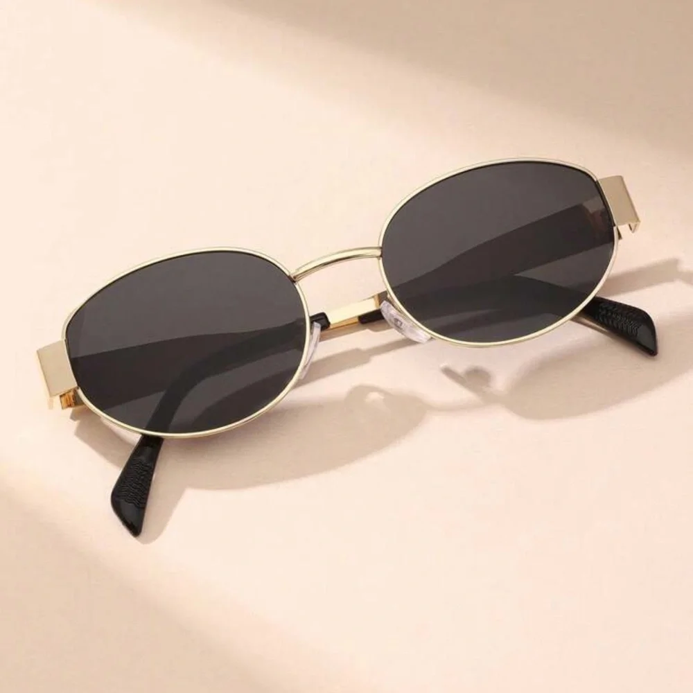 Women Ultralight Oval Fashion Sunglasses - Picture 3 of 5